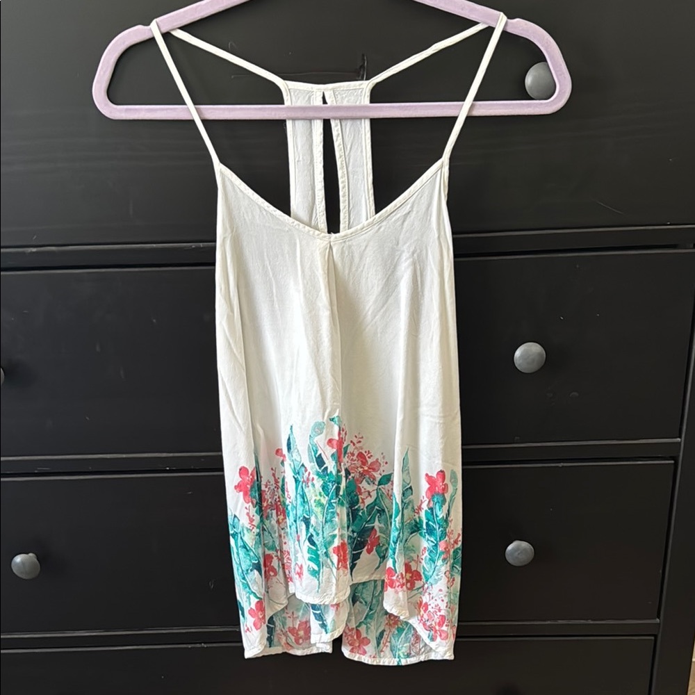 Summer floral cami tank